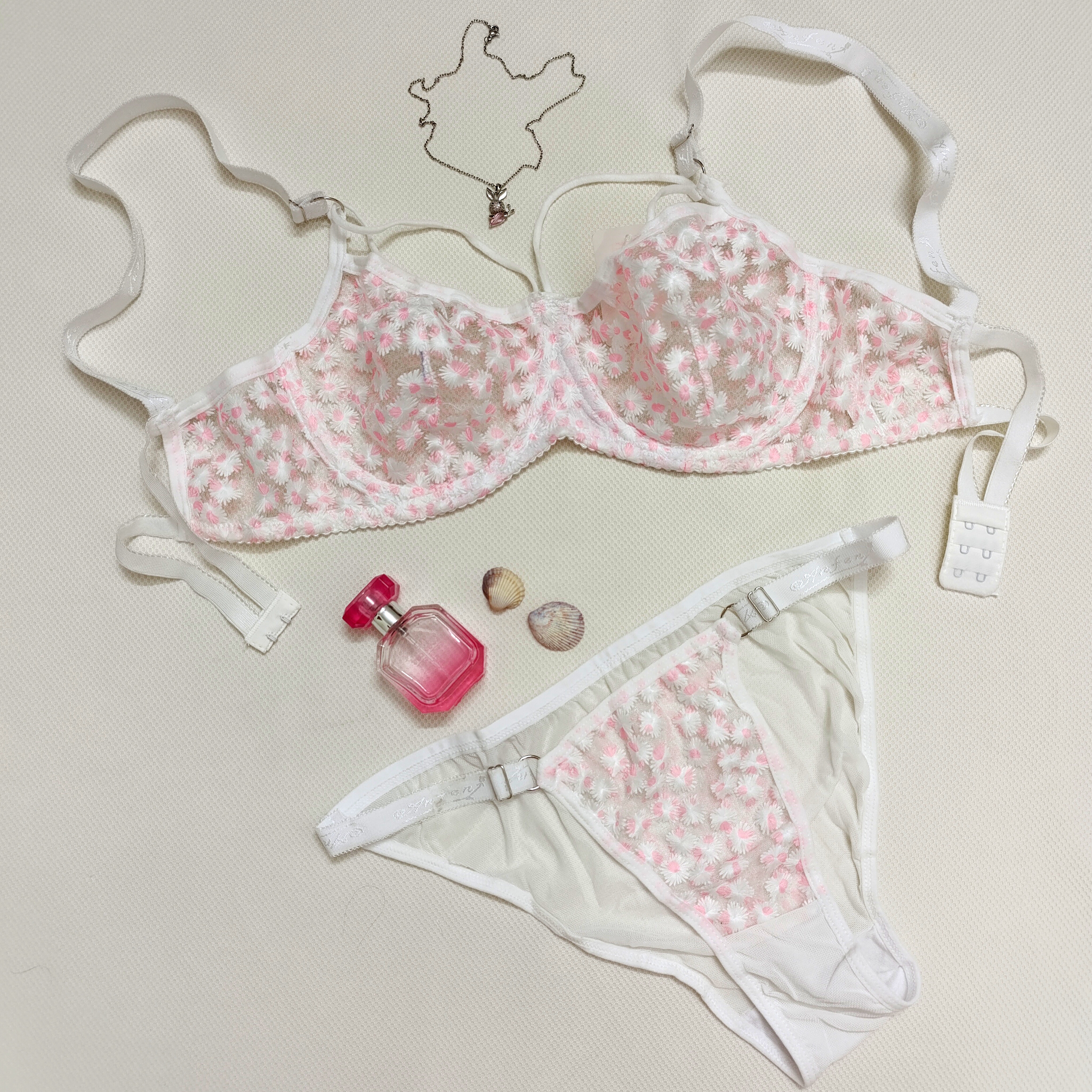 ست بابونه صورتی